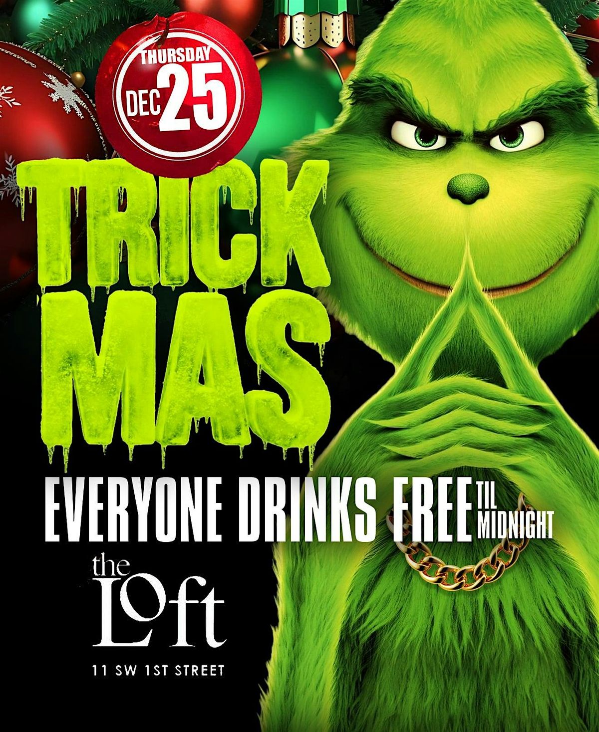 TRICKMAS... THE OFFICIAL XMAS DAY BASH