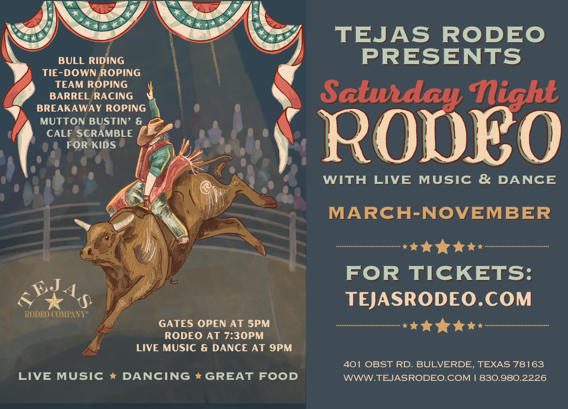 Saturday Night Rodeo at Tejas Rodeo Company, Tejas Rodeo Company ...