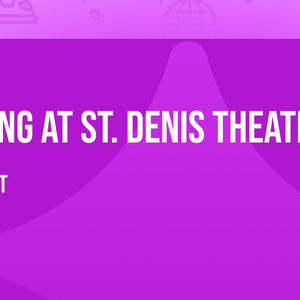 Sting at St. Denis Theatre