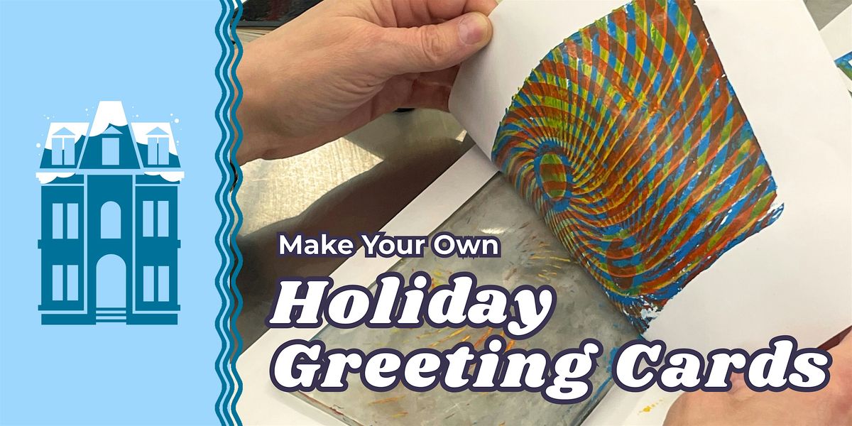 MYO Holiday Greeting Cards - One Day Printmaking Workshop at Locust St Art, 13 December | Event in Buffalo