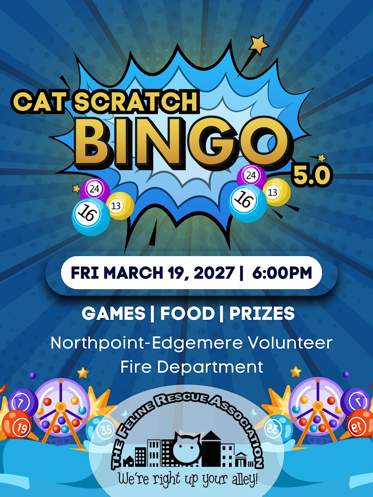Cat Scratch Bingo 5.0, North Point Edgemere Volunteer Fire Department ...