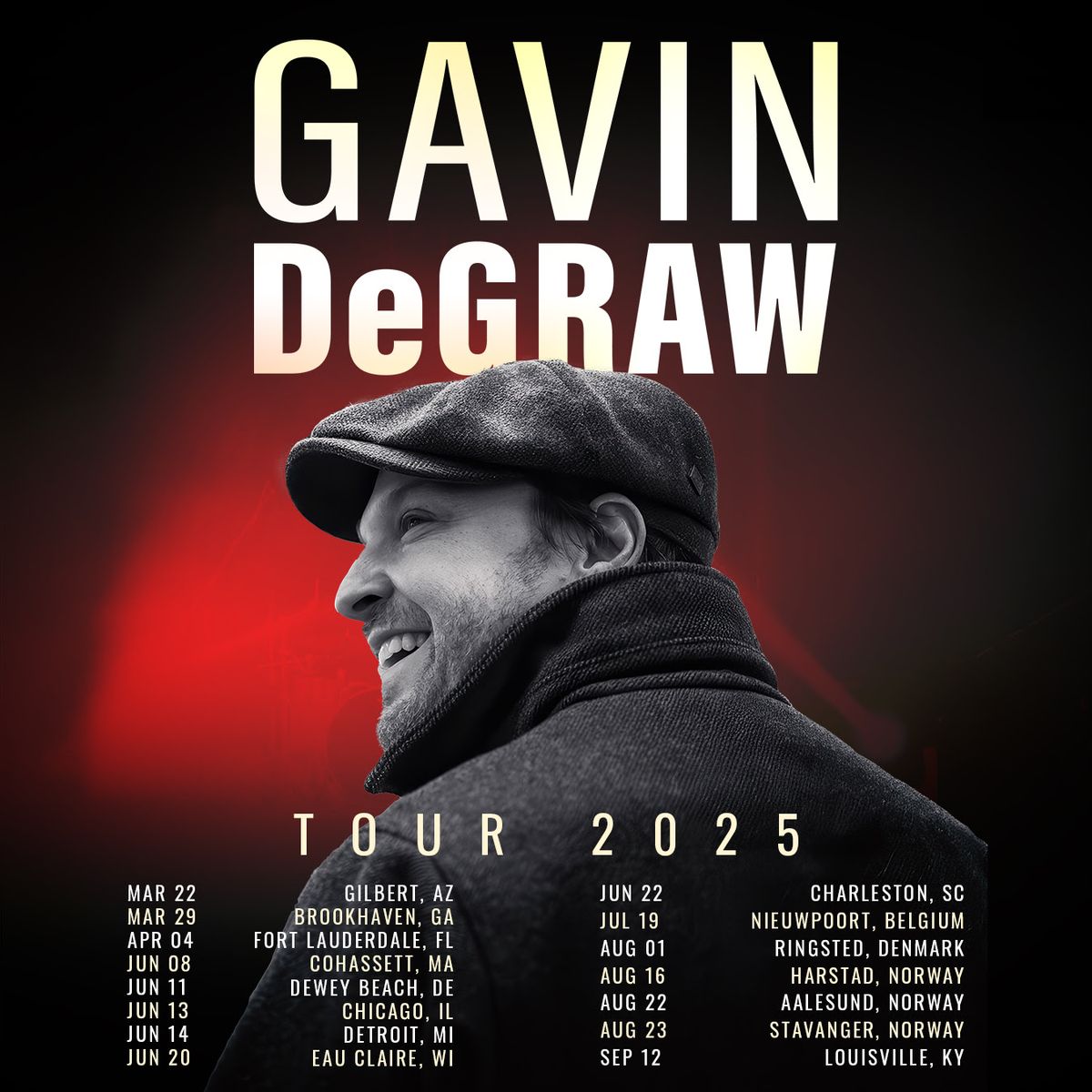 Gavin DeGraw | Event in Homestead | AllEvents