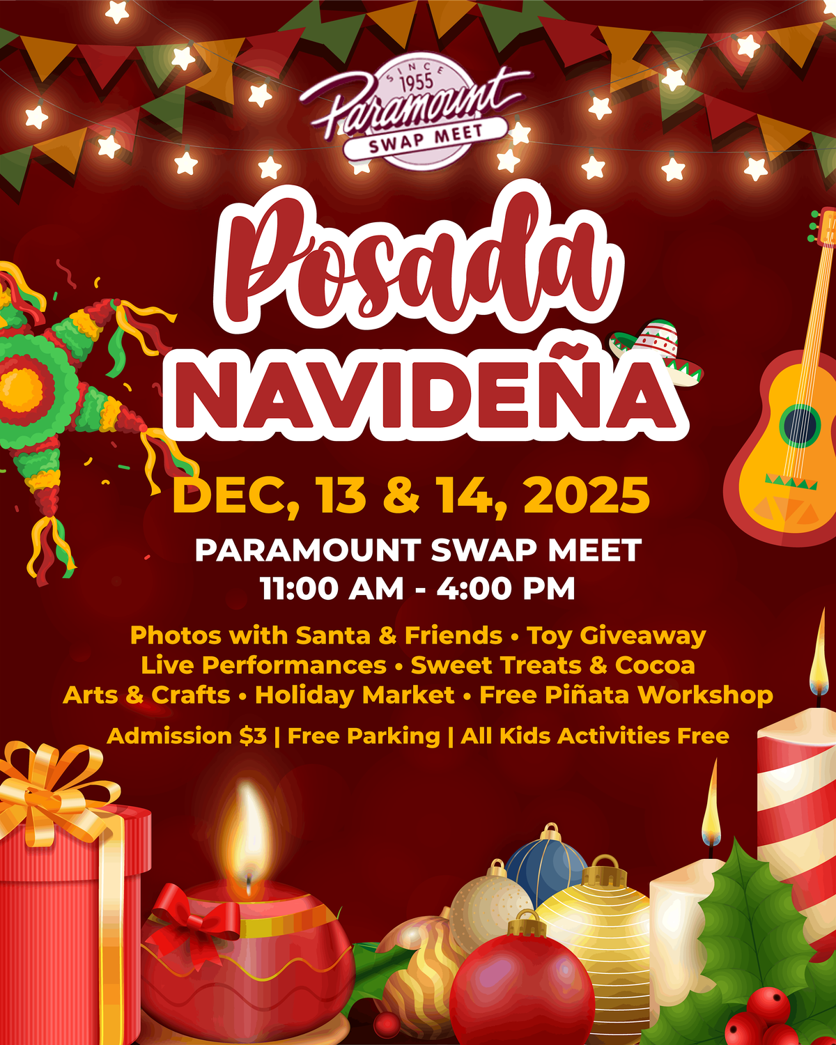 Posada Navidena at Paramount Swap Meet, 13 December | Event in Paramount | AllEvents