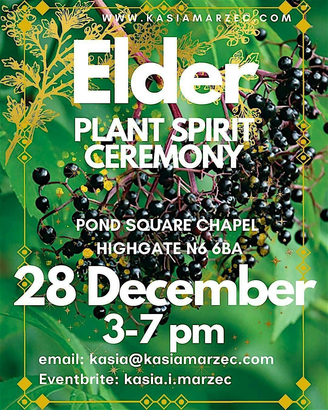 Elder Plant Spirit Ceremony, 28 December | Event in London | AllEvents