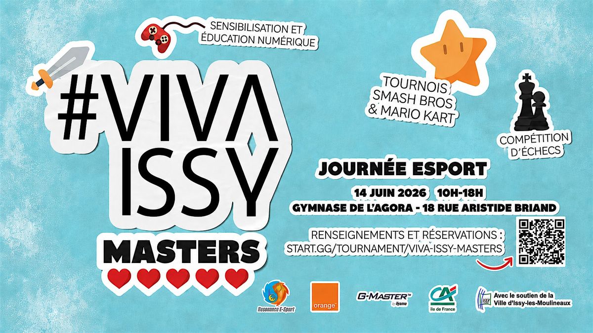 #VivaIssy Masters 2026 – Journée E-Sport, Gymnase Agora - Issy les ...