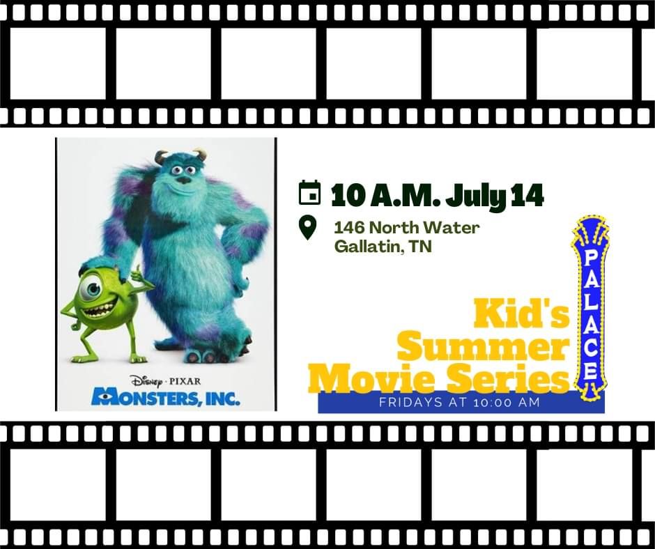 Monsters, Inc. - 2023 Summer Movie Series at The Palace, Palace Theater ...