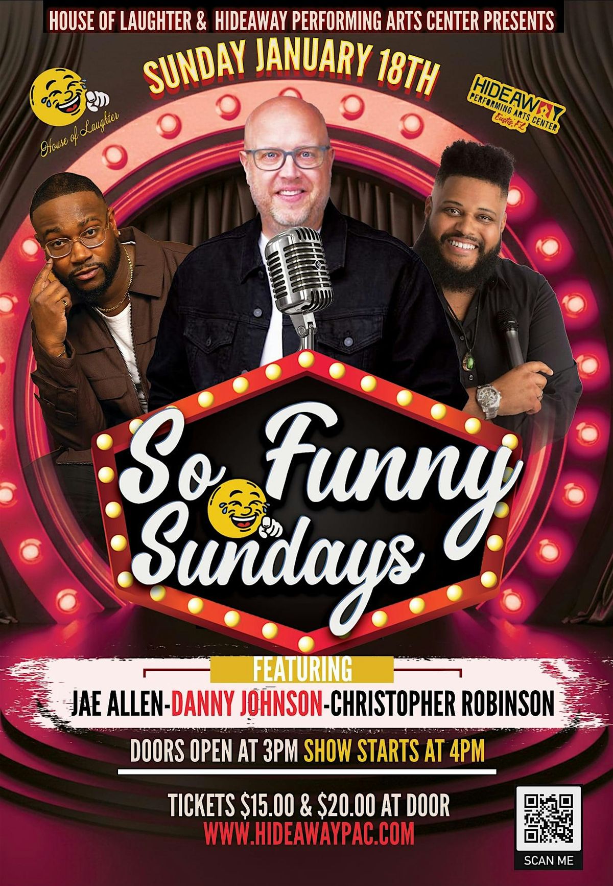 So Funny Sundays, 18 January | Event in Eustis | AllEvents