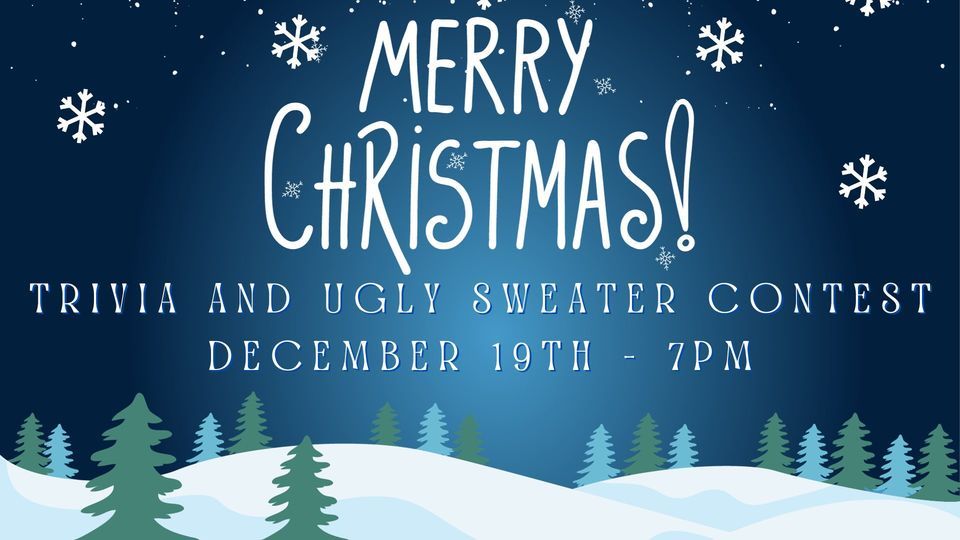 Christmas Trivia and Ugly Sweater Contest Murphs, Murph's Patio Bar