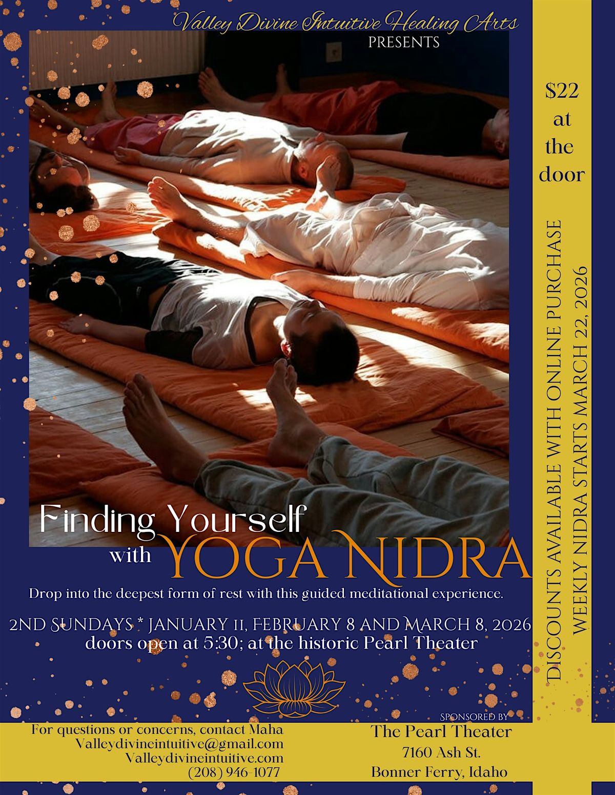 Finding Yourself with Yoga Nidra, 8 February | Event in Bonners Ferry | AllEvents