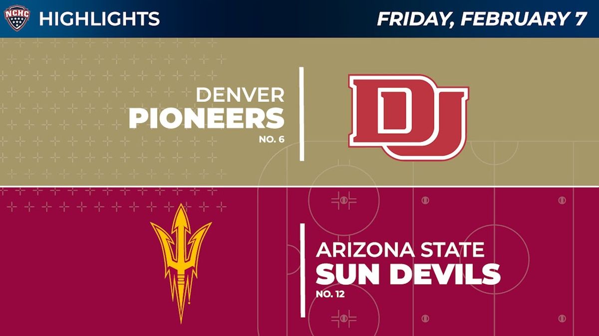 Arizona State Sun Devils vs. Denver Pioneers, 20 November | Event in Tempe | AllEvents