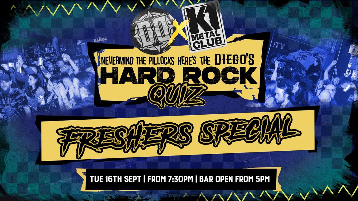 HARD ROCK QUIZ - FRESHERS SPECIAL, 16 September | Event in Liverpool | AllEvents