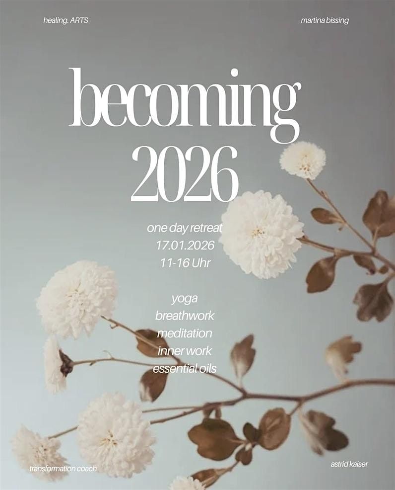 becoming 2026, 17 January | Event in Hamburg | AllEvents