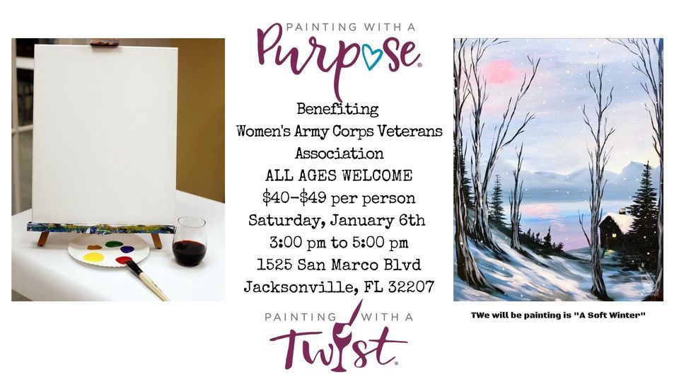 Painting with a Purpose Benefiting WACVA Chapter 56, Painting with a