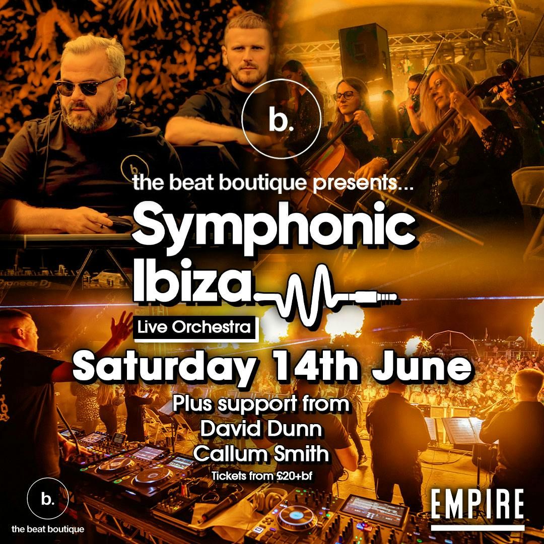 The Beat Boutique presents Symphonic Ibiza Live!, 14 June | Event in Middlesbrough | AllEvents