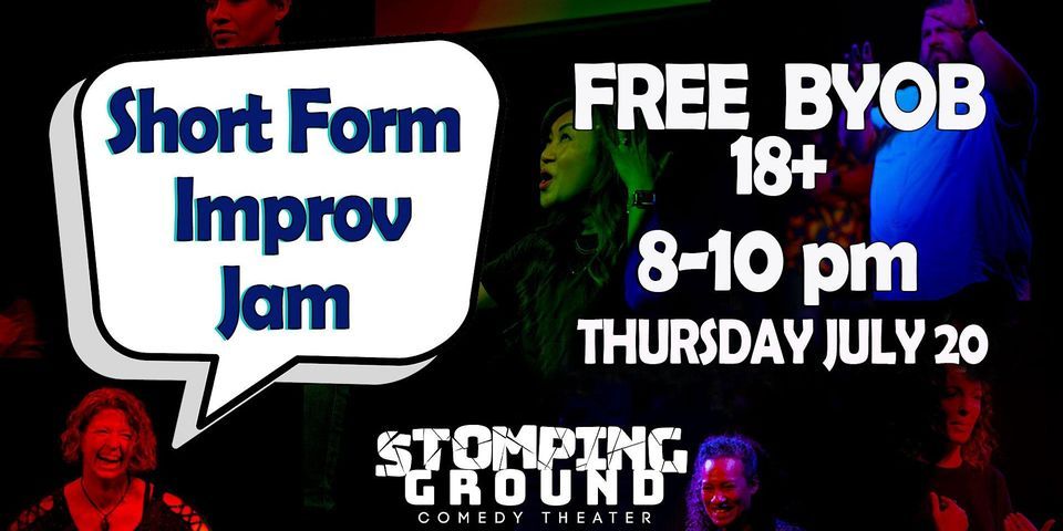 Free* Short Form Improv Jam!, 1350 Manufacturing Street, #109, #109, #109, #109, #109, #109,#109,Dallas,75207,US, July 20 2023 | AllEvents.in Free* Short Form Improv Jam!, 1350 Manufacturing Street, #109, #109, #109, #109, #109, #109,#109,Dallas,75207,US, July 20 2023 | AllEvents.in