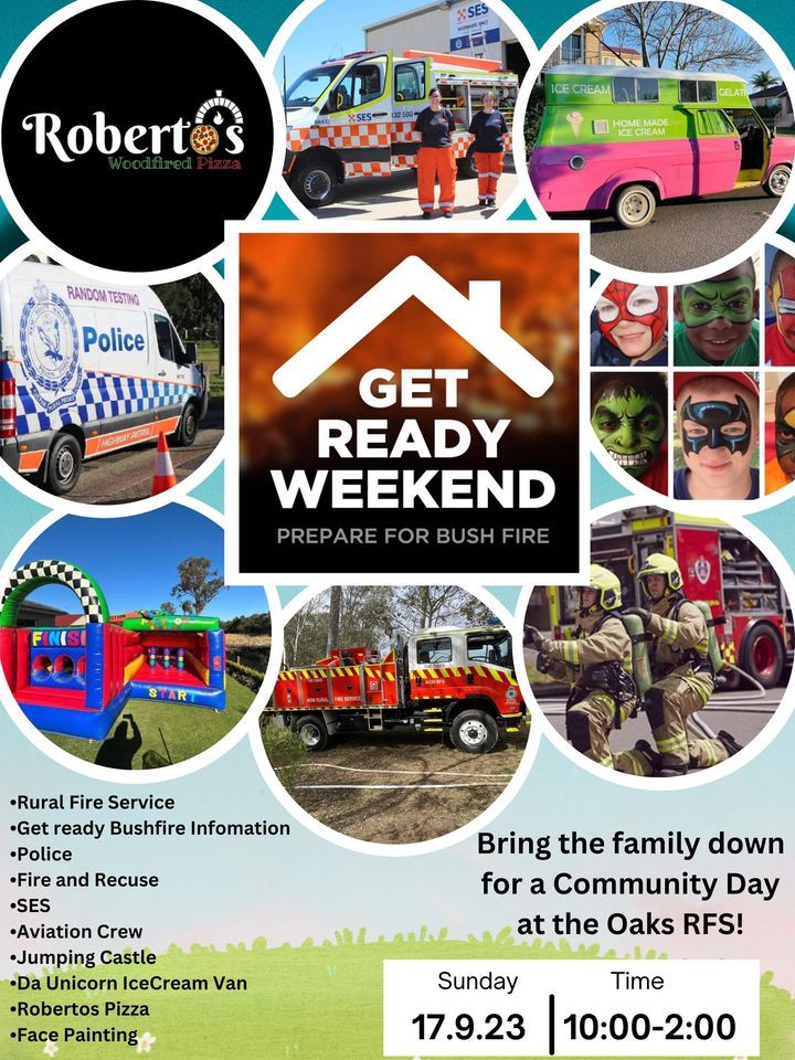 Get Ready Weekend/ Open Day , Rfs the Oaks Brigade, Gledswood Hills, 17 ...