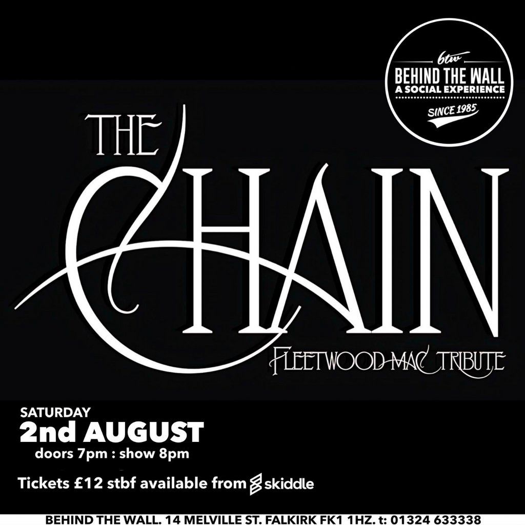 The Chain: Fleetwood Mac Tribute, 2 August | Event in Falkirk | AllEvents