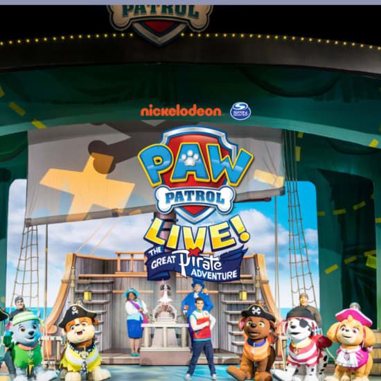PAW Patrol Live! The Great Pirate Adventure, 20 July | Event in Manchester | AllEvents