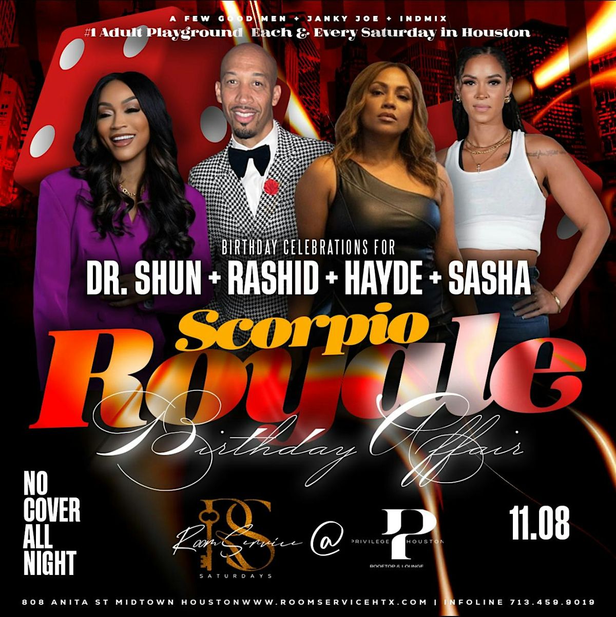 ROOM SERVICE SATURDAYs at PRIVILEGE ULTRA Lounge | Event in Houston | AllEvents