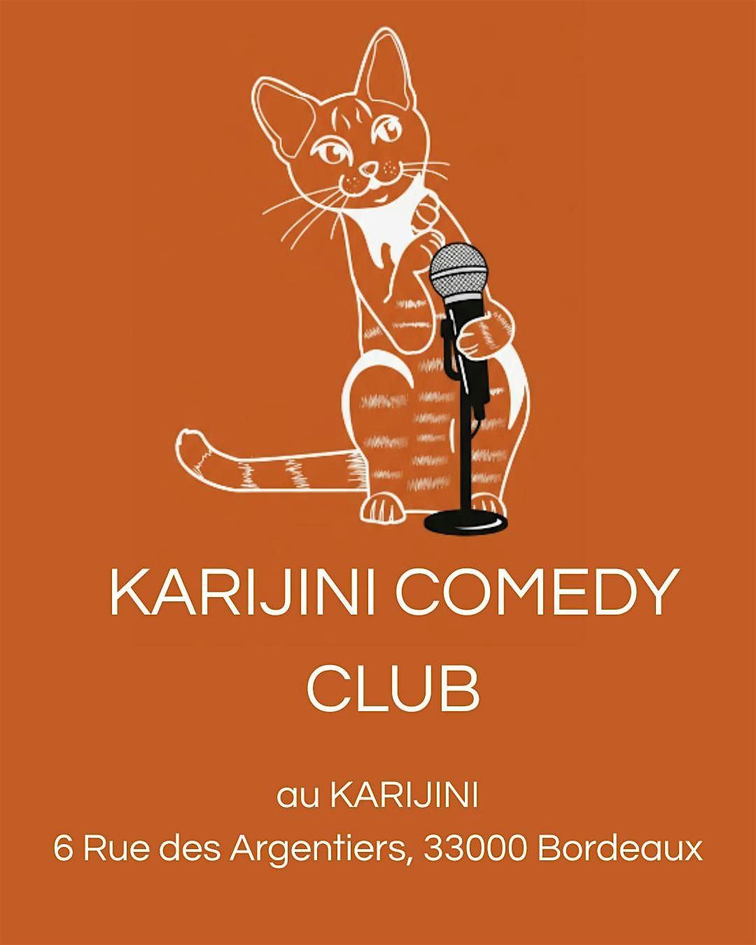 Karijini Comedy Club, 14 December | Event in Bordeaux | AllEvents