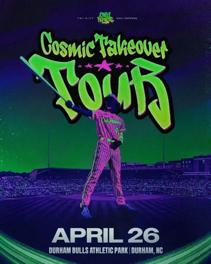 Cosmic Takeover Tour - Durham Bulls vs Tri-City Chili Peppers at Durham Bulls Athletic Park, 13 June | AllEvents