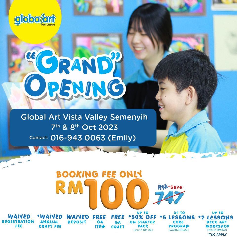 Grand Opening Global Art Vista Valley Semenyih, Global Art Vista Valley