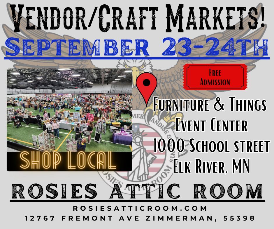 Craft/Vendor market 94PM Sat & Sun, Furniture and Things Community