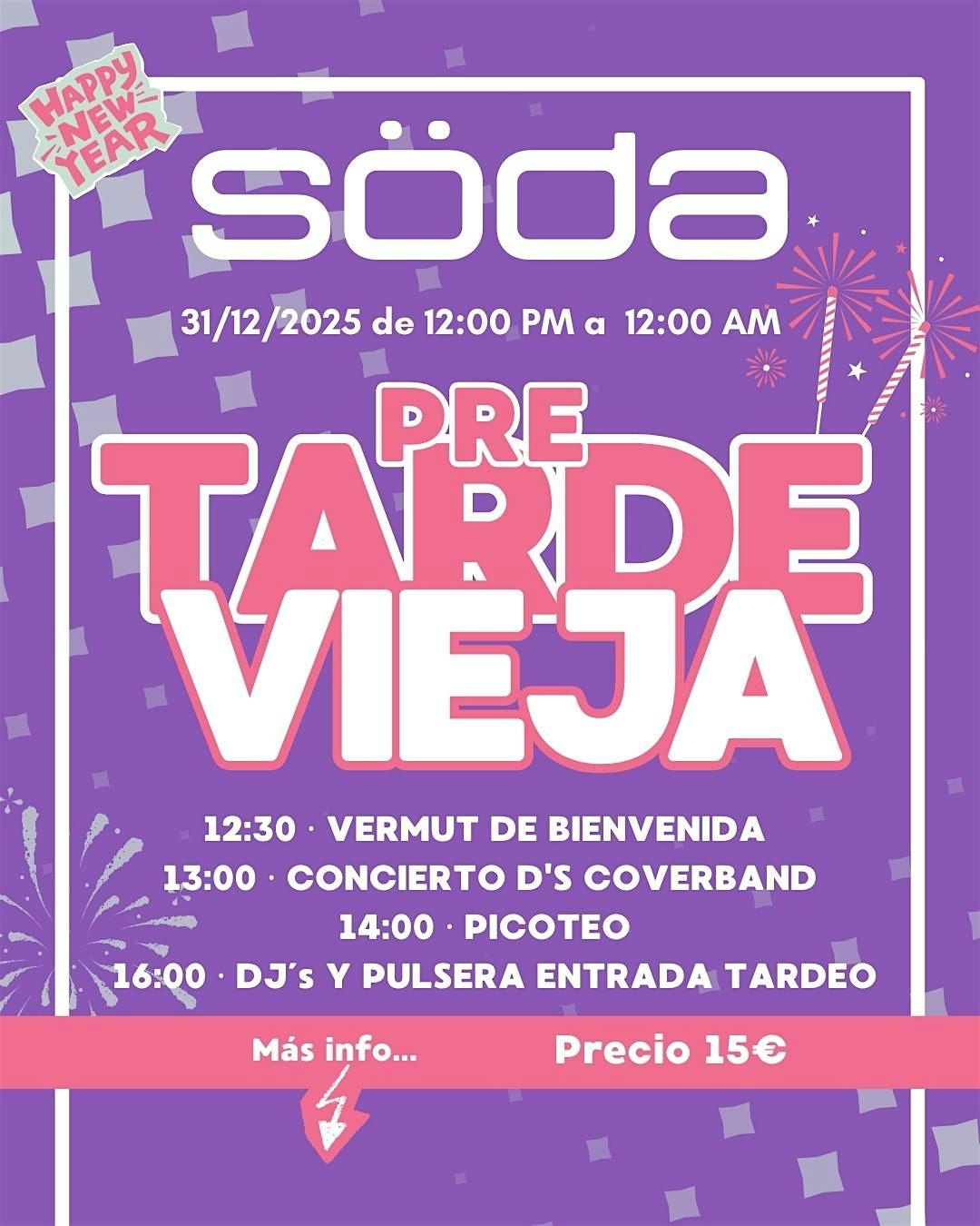 Pre-Tardevieja en Söda, 31 December | Event in Alicante (Alacant) | AllEvents