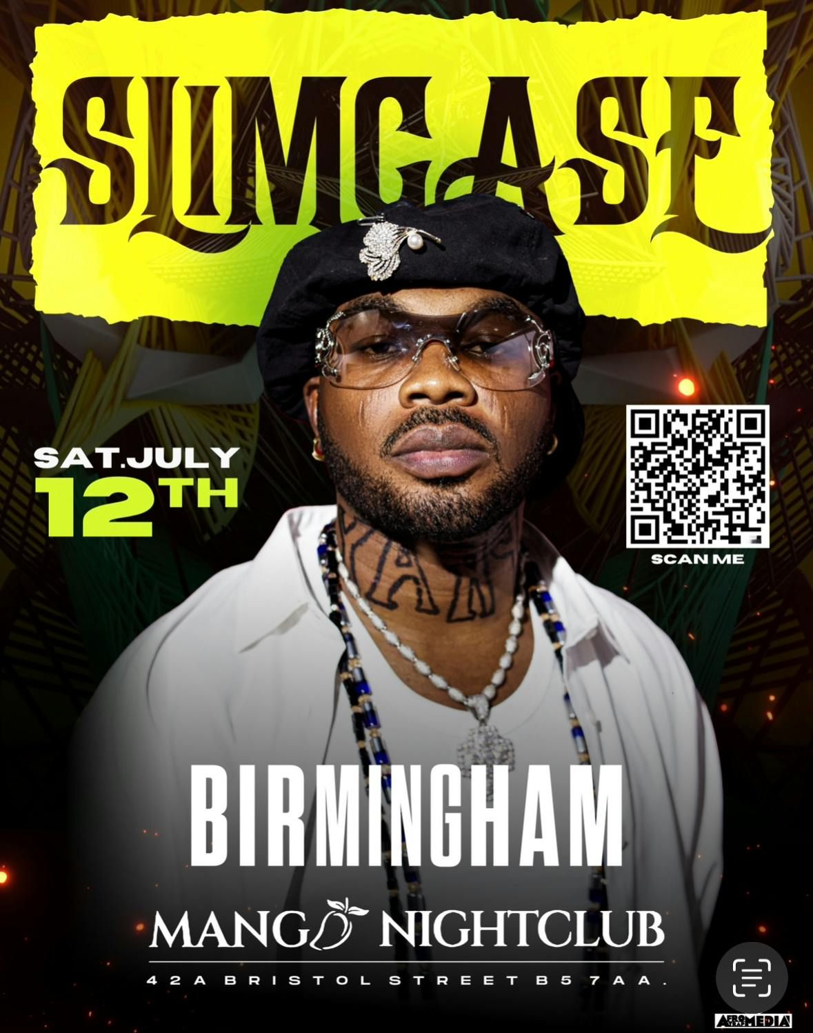 SLIMCASE LIVE IN BIRMINGHAM MANGO NIGHT CLUB, 12 July | Event in Birmingham | AllEvents