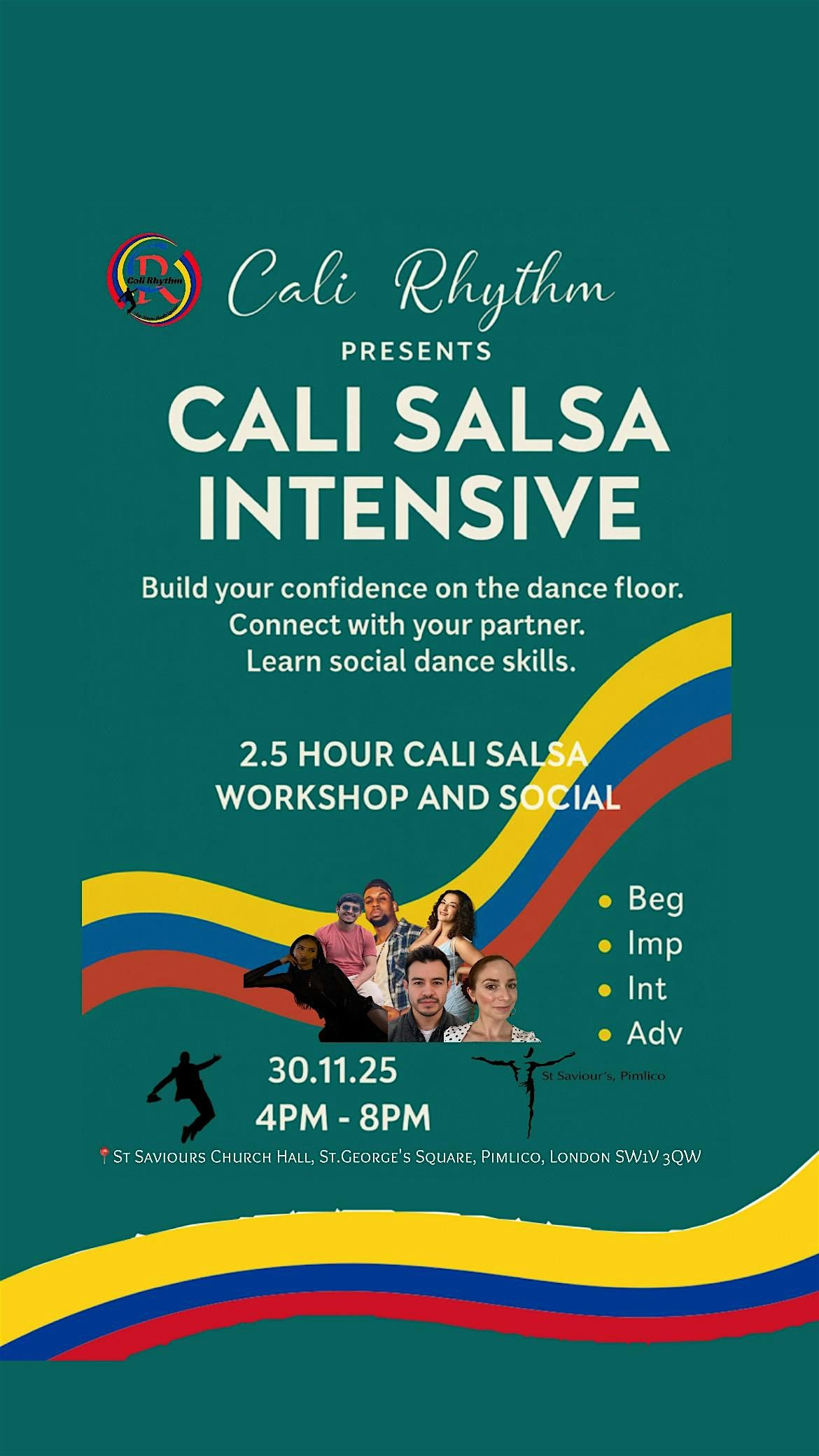 2.5 Hour Cali Salsa Workshop, 30 November | Event in London | AllEvents