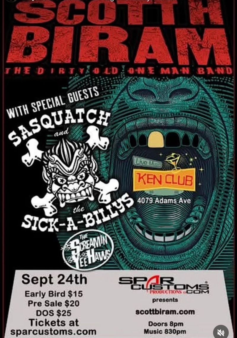 Sasquatch and The Sick-A-Billys, 14 September | Event in St. Louis | AllEvents