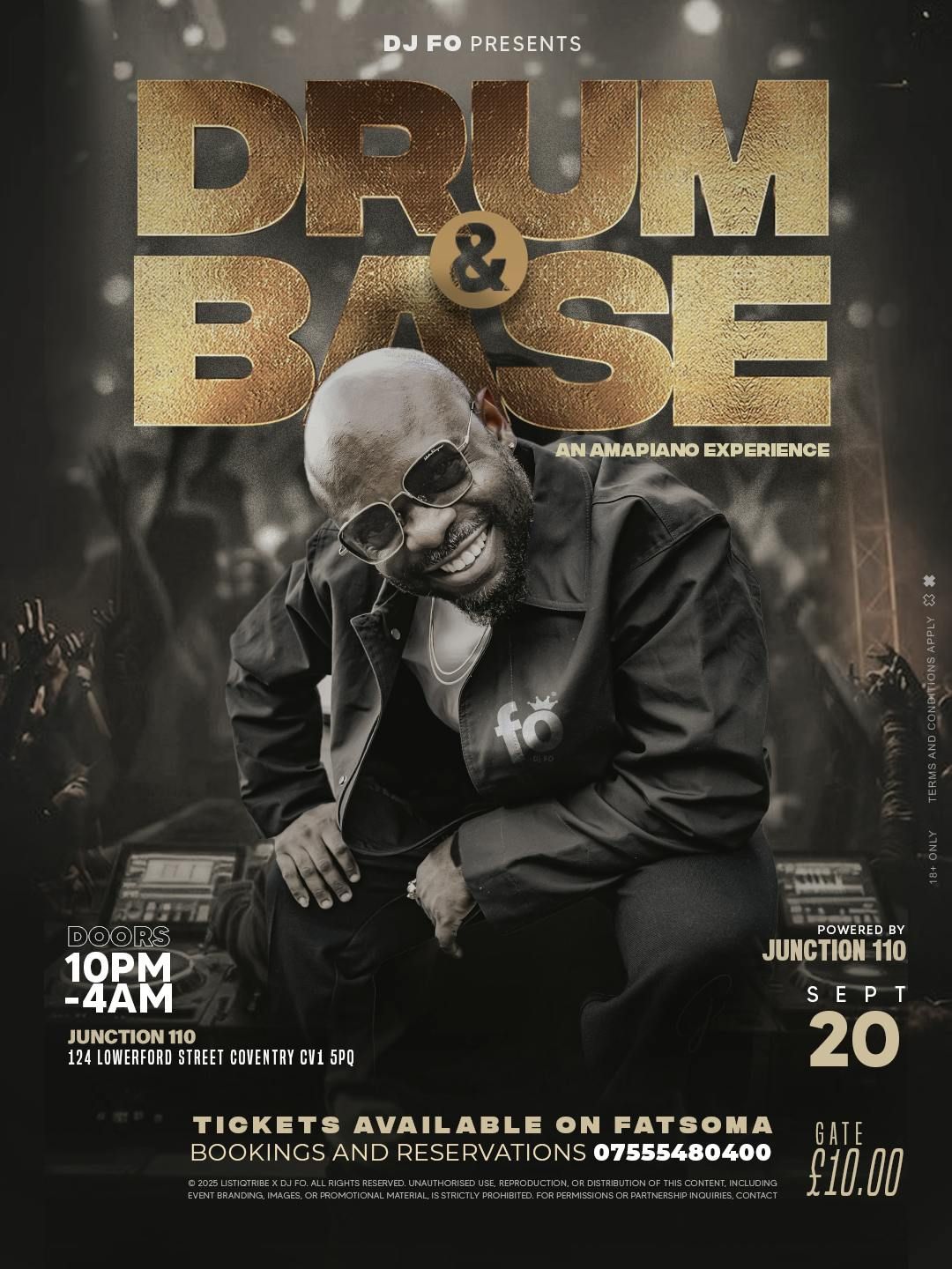 DRUM &amp; BASE, 20 September | Event in Coventry | AllEvents