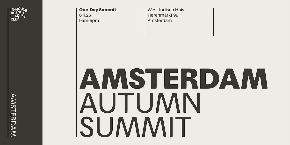 IHALC Amsterdam Autumn 2026 Summit