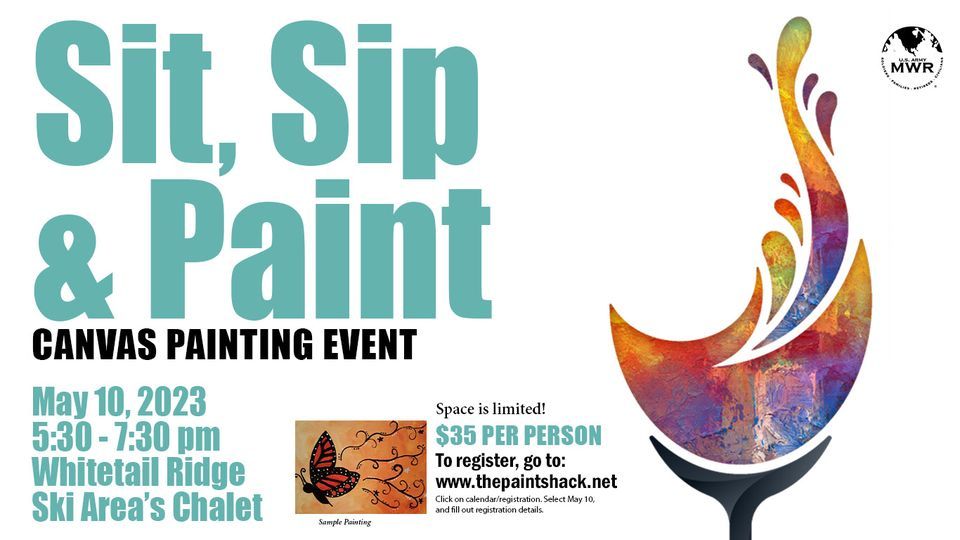 Sit, Sip & Paint, Whitetail Ridge, Tomah, 10 May 2023 AllEvents.in