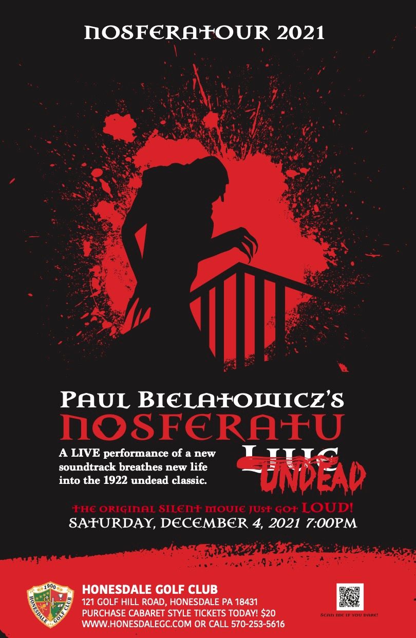 Paul Bielatowicz's Nosferatu Undead, 19 October | Event in New Kensington | AllEvents