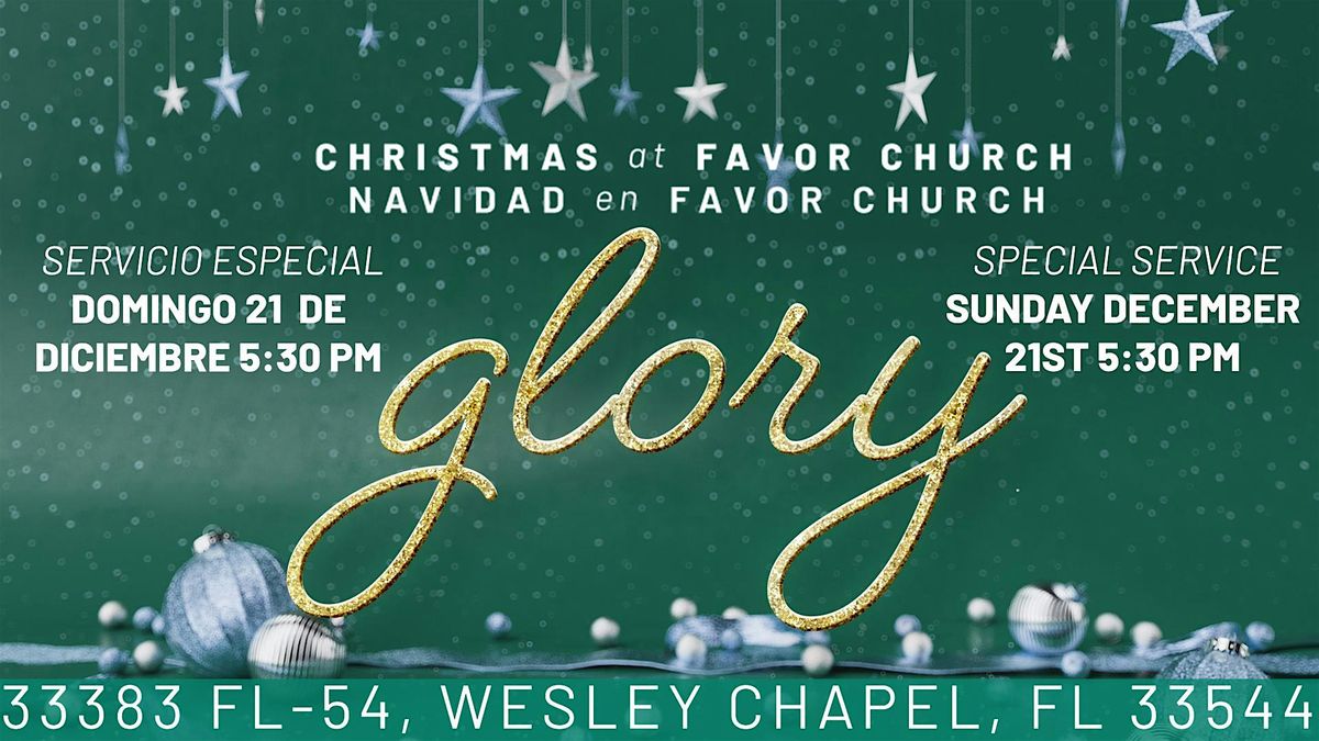 Celebrate Christmas with us at Favor Church, FL!, 21 December | Event in Wesley Chapel | AllEvents