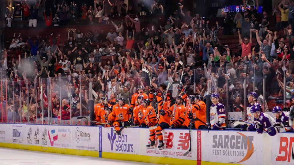 Greenville Swamp Rabbits vs. Rapid City Rush, Bon Secours Wellness