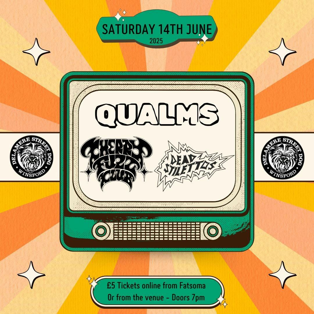 Qualms + Cherry Fuzz Club + Dead Stilettos, 14 June | Event in Winsford | AllEvents