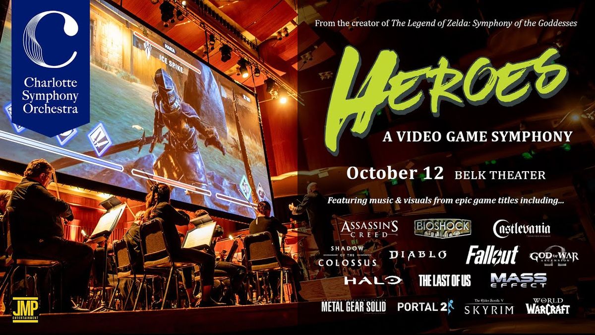 Heroes: A Video Game Symphony, 13 December | Event in Rochester | AllEvents