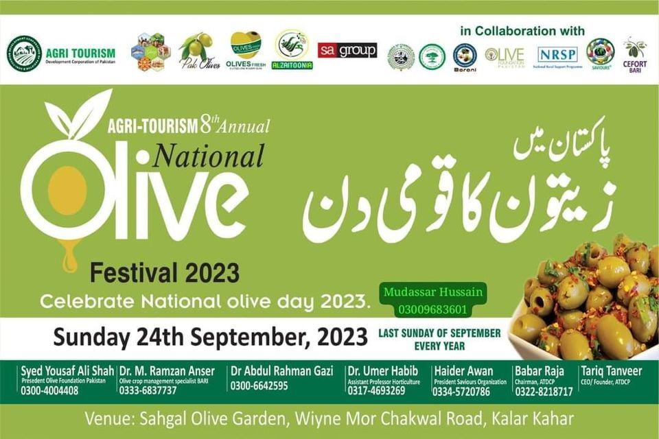 8th National Olive Festival 2023, 24 September | Event in Chakwal | AllEvents.in