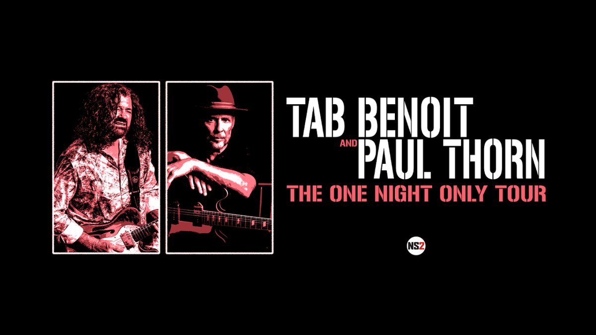 Tab Benoit & Paul Thorn at Orange Peel, 4 March | Event in Asheville | AllEvents