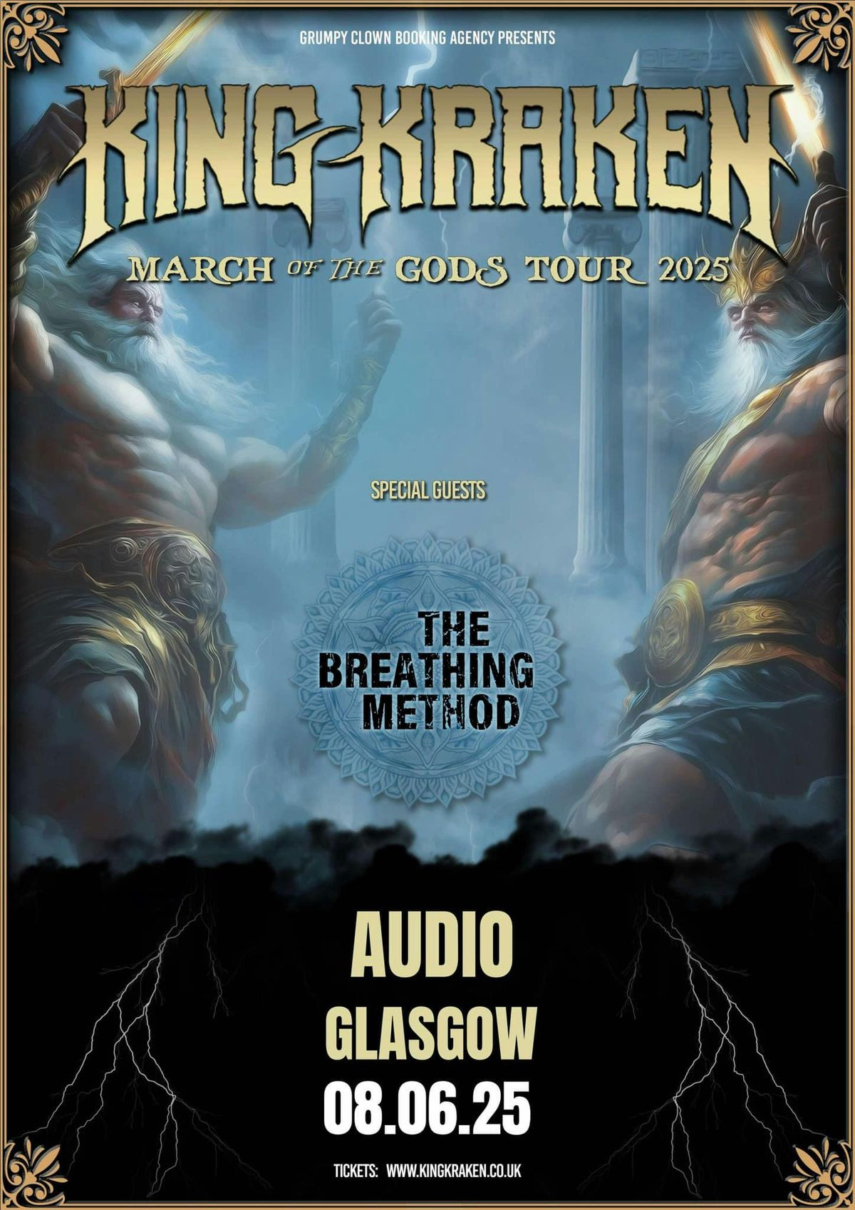 King Kraken - March of the Gods Album Tour - Glasgow., 8 June | Event in Glasgow | AllEvents