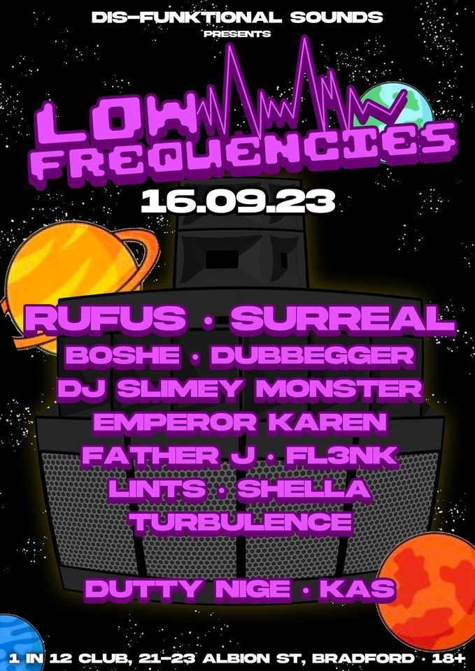 Dis funktional Sounds Presents Low Frequencies The 1 In 12 Club dis-funktional-sounds-presents-low-frequencies-the-1-in-12-club