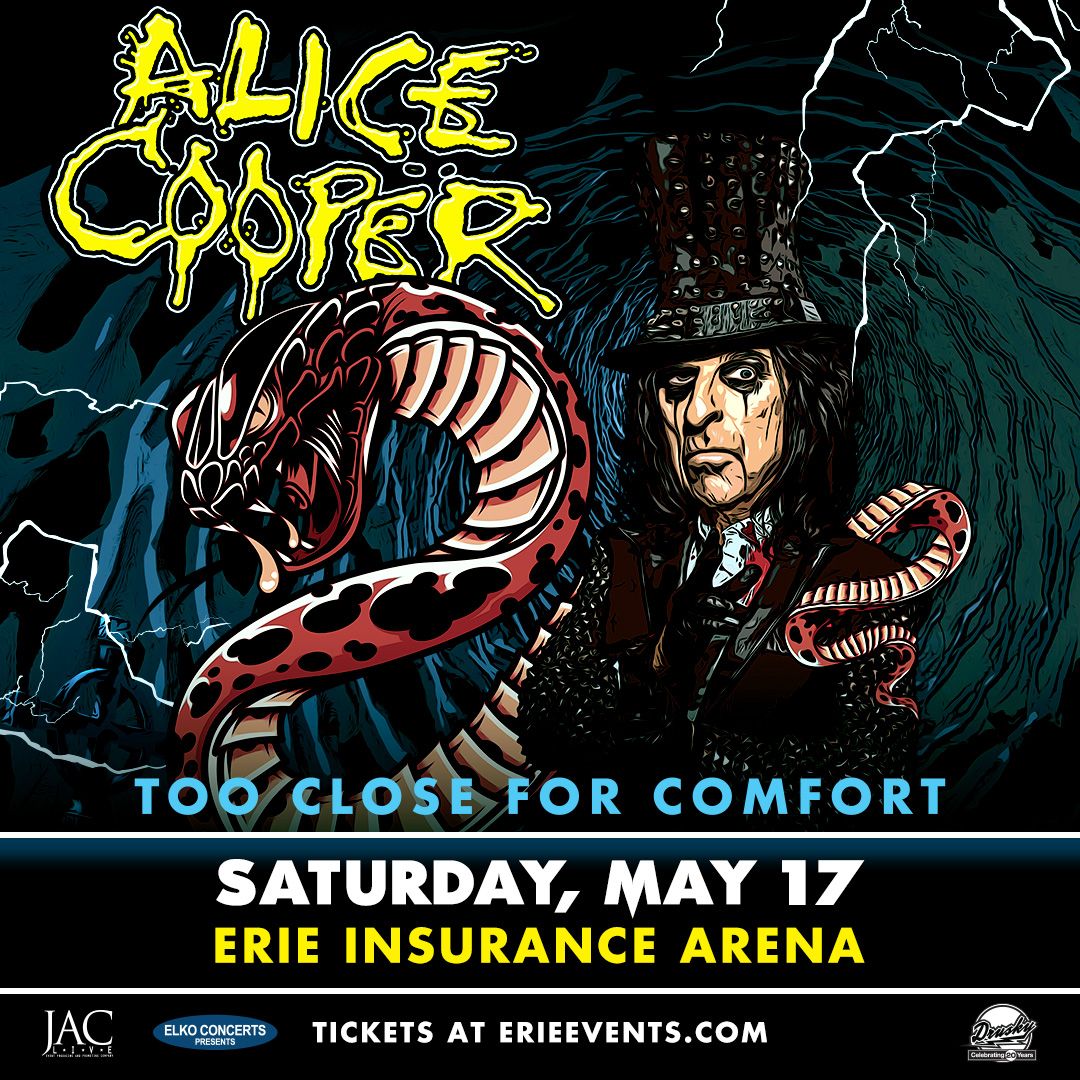 Alice Cooper at Stanley Performing Arts Center, 22 May | Event in Utica | AllEvents
