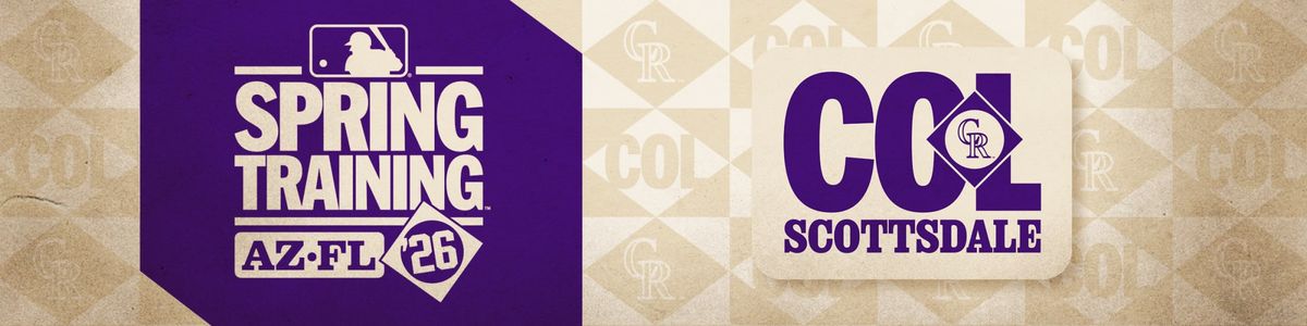 2026 Colorado Rockies Spring Training Season Tickets (Includes Tickets To All Spring Training Home Games), 18 February