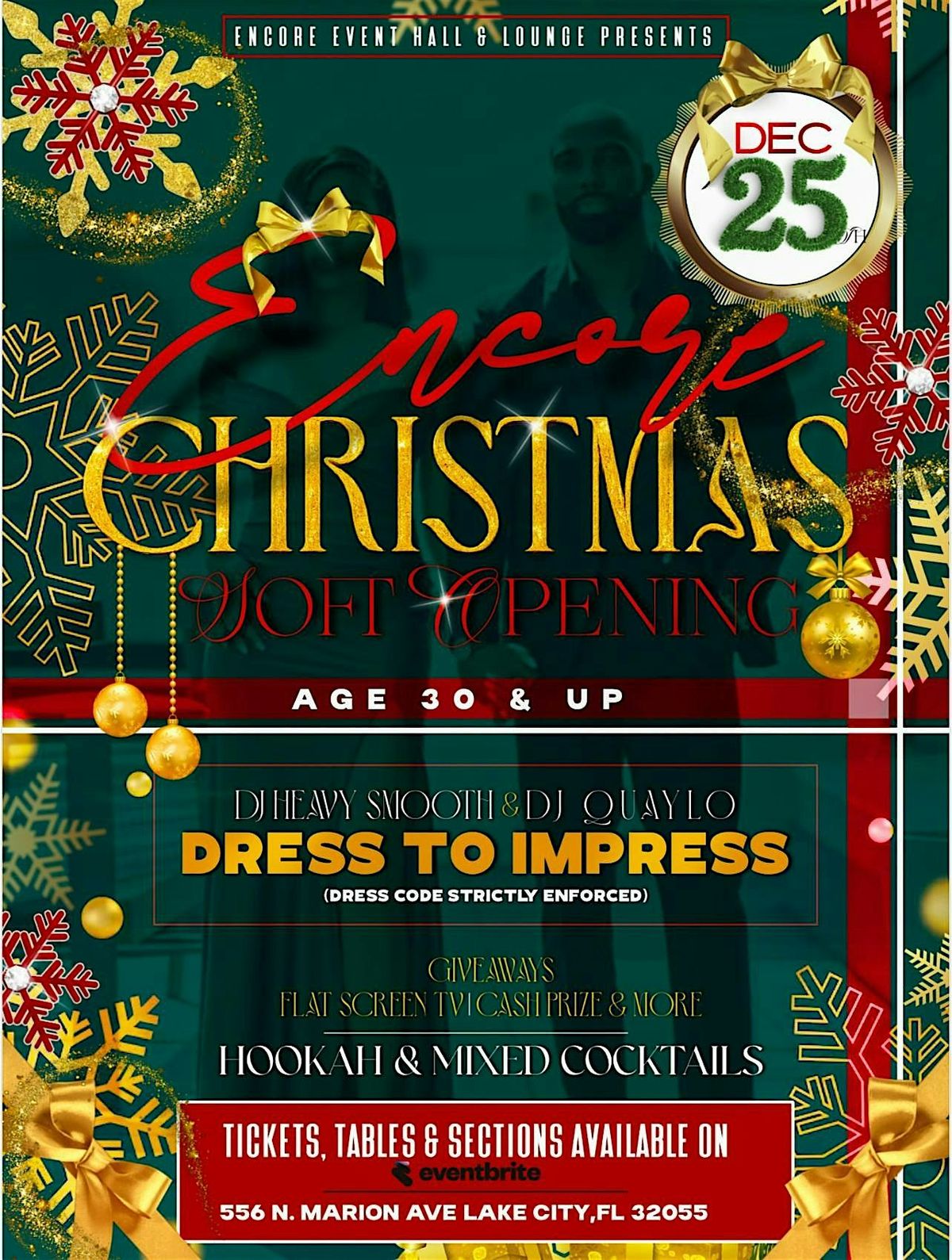 ENCORE EXTRAVAGANZA, 25 December | Event in Lake City | AllEvents