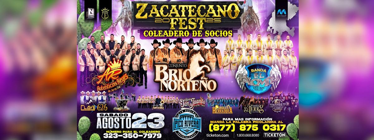 CONJUNTO BRIO NORTEÑO, AUTENTICO REYES DE JEREZ & MAS, 23 August | Event in Pico Rivera | AllEvents