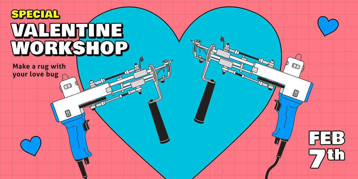 Valentine's Day Rug Making Beginner Workshop: Feb 7th, 7 February | Event in Syracuse | AllEvents