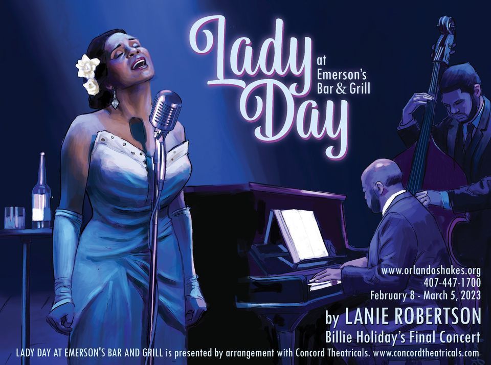 Lady Day at Emersons Bar and Grill, Orlando Shakes, February 8 2023