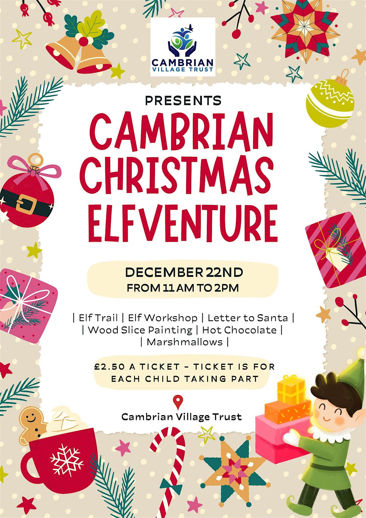 Cambrian Christmas Elfventure, 22 December | Event in Clydach Vale | AllEvents